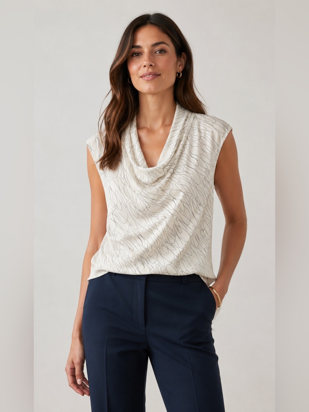 M.M.LaFleur Ava freeform tank , sz : medium